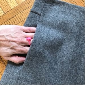 J. Crew wool mini skirt
